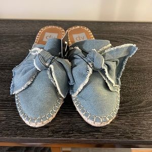 DV denim sandals